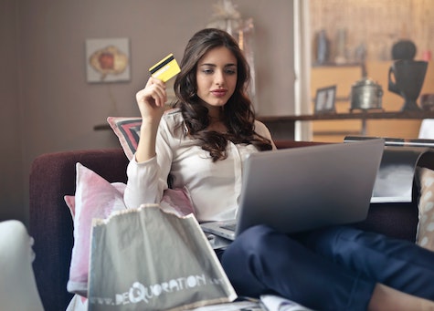 woman shopping for a luxury mattress